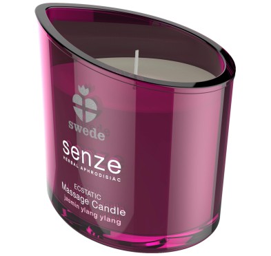 Swede - Senze Ecstatic Massage Candle Jasmine Ylang Ylang 